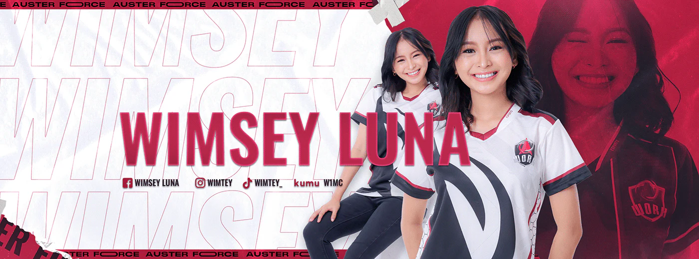 Auster Force talent reveal banner: Wimsey Luna